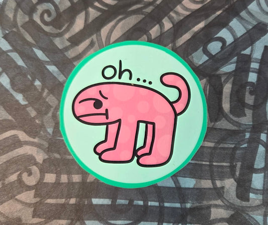 Disappointed creature