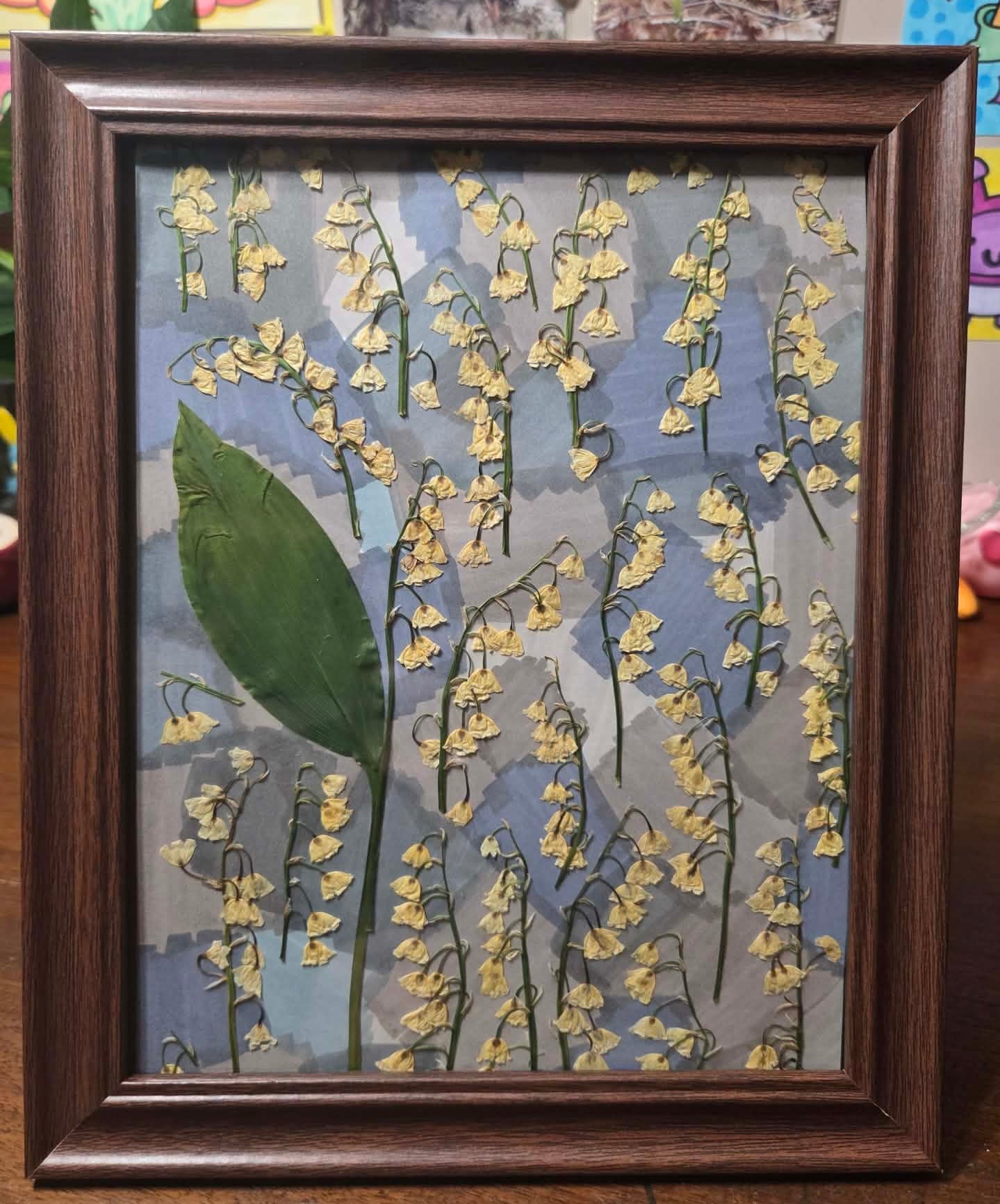 Framed Lilly of the valley