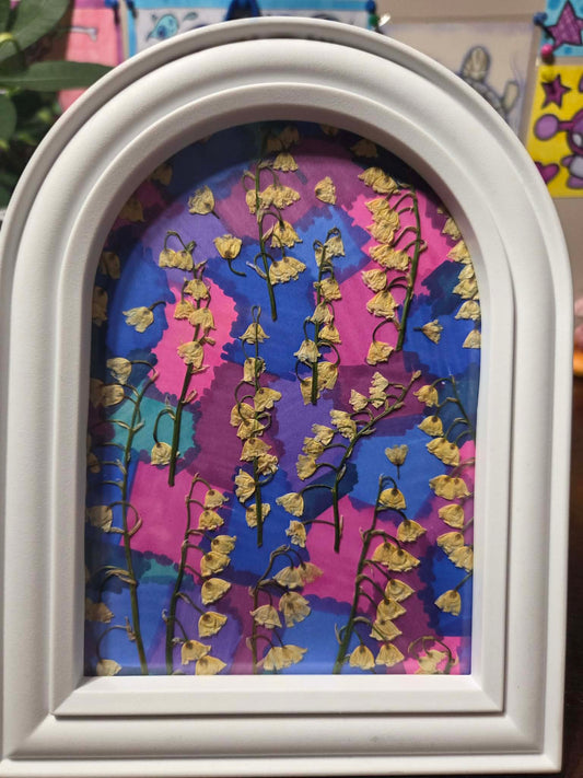 Framed Lilly of the valley